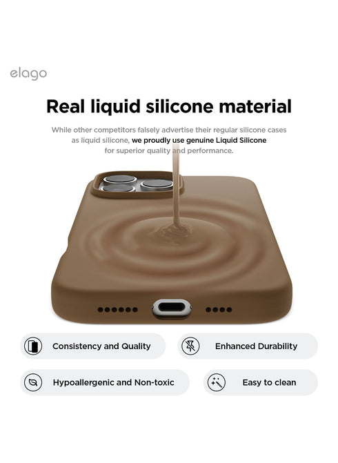 elago iPhone 16 Pro MAX Case Liquid Silicone